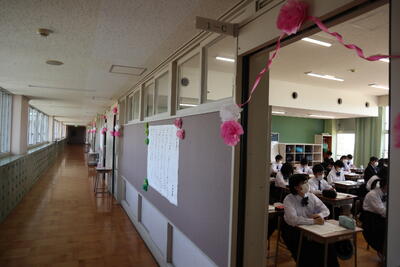 １年　学年フロア