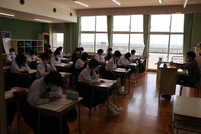 １年　中学校生活の確認